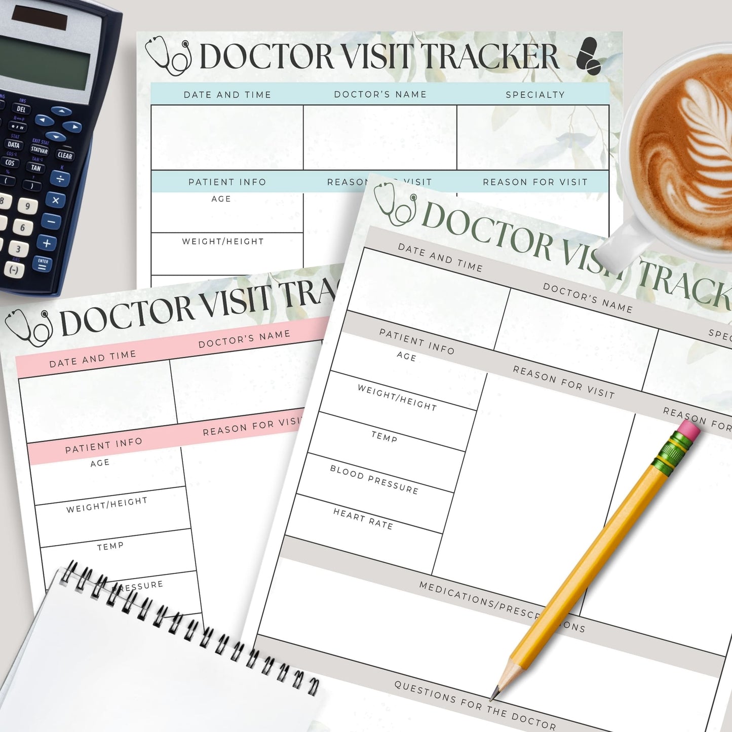 Stay organized and stress-free with this Printable Doctor Visit Tracker, designed to help you manage appointments, medications, and follow-ups with ease. Whether for personal health management or caregiving, this tracker is the perfect tool to streamline your healthcare routine.