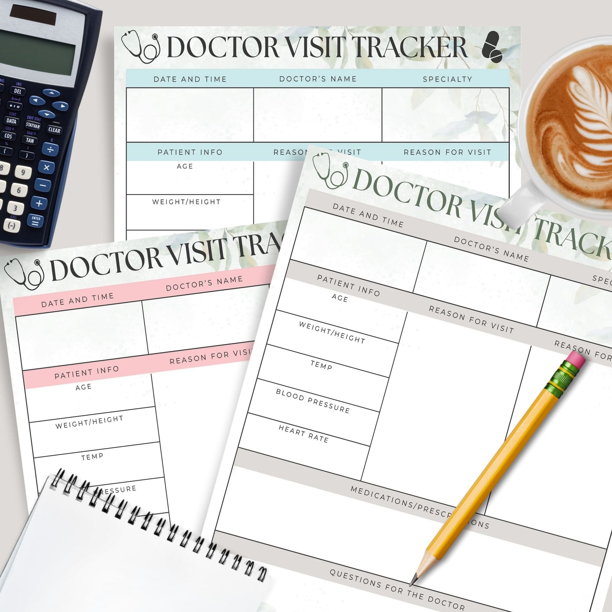Stay organized and stress-free with this Printable Doctor Visit Tracker, designed to help you manage appointments, medications, and follow-ups with ease. Whether for personal health management or caregiving, this tracker is the perfect tool to streamline your healthcare routine.