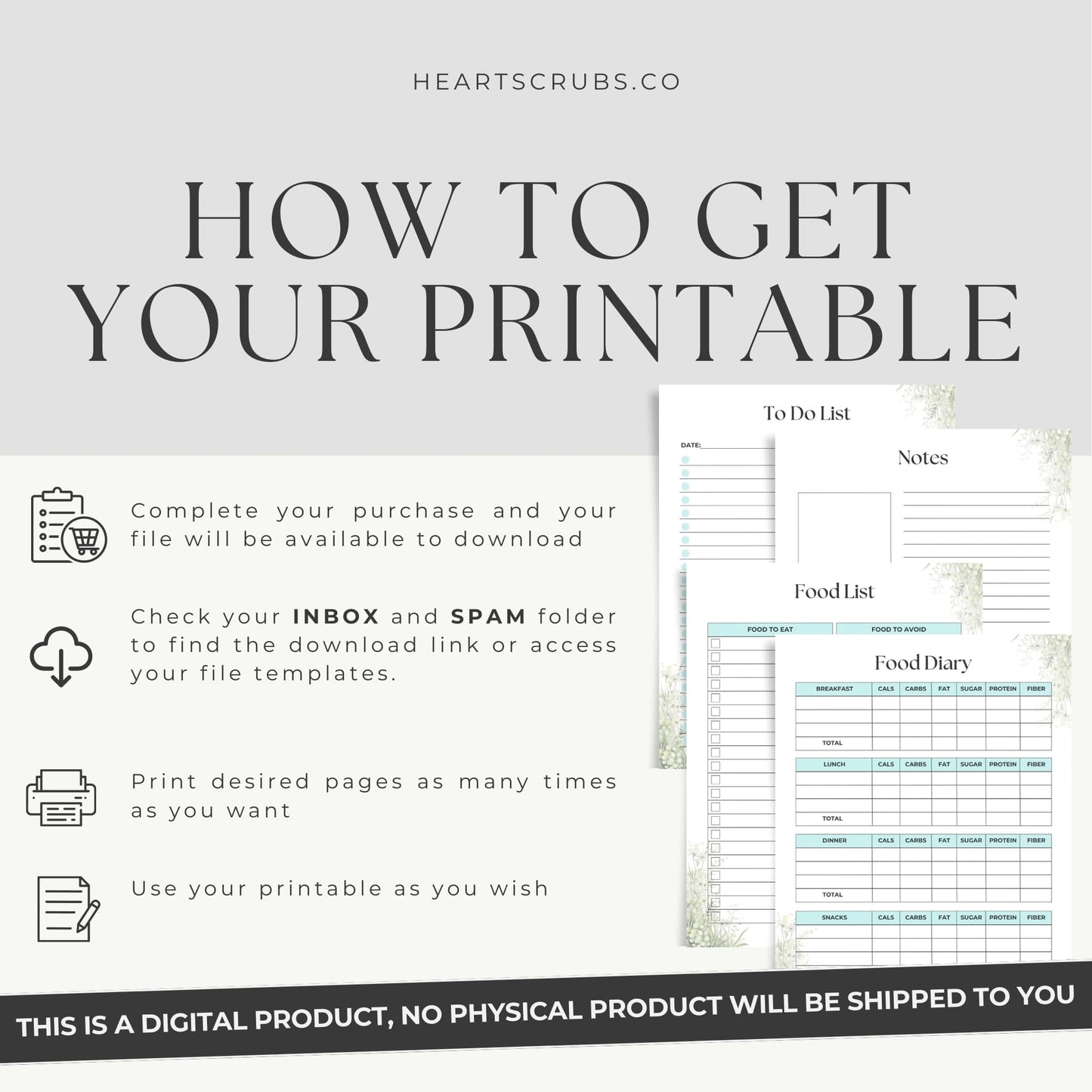 Simplify your health with our Printable Medical Tracker 80+ Pages Bundle. Track medical records, symptoms, diet, sleep, exercise, medications, and emergencies. Perfect for caregivers, chronic illness management, and personal wellness planning. Instant download in JPG & PDF!