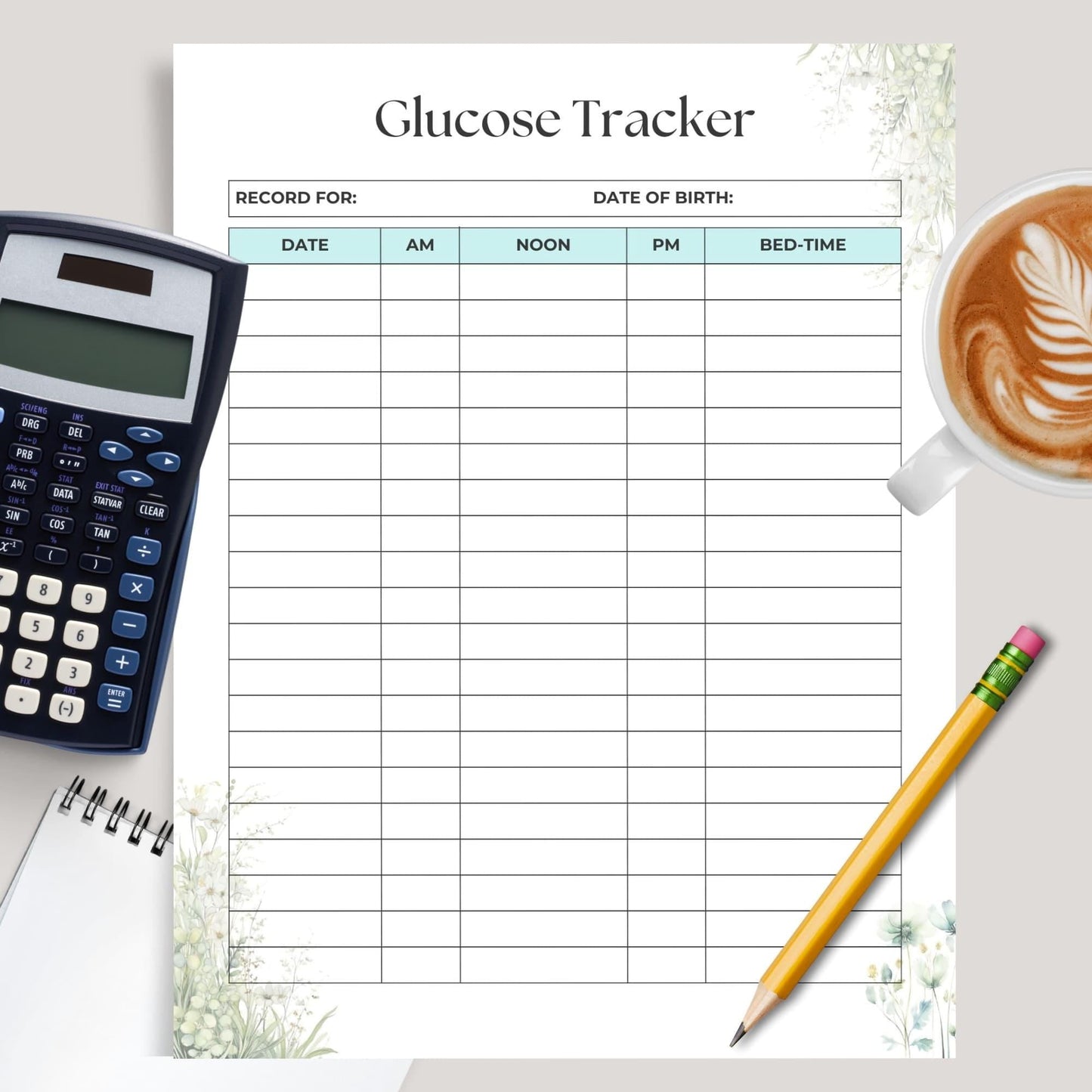 Simplify your health with our Printable Medical Tracker 80+ Pages Bundle. Track medical records, symptoms, diet, sleep, exercise, medications, and emergencies. Perfect for caregivers, chronic illness management, and personal wellness planning. Instant download in JPG & PDF!